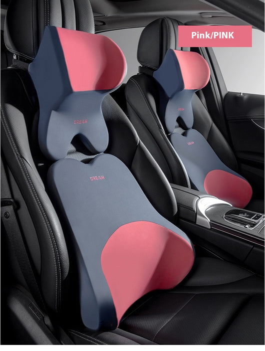 Almohada Cervical de Espuma Viscoelástica para Auto - Soporte Lumbar y Reposacabezas - Image 19