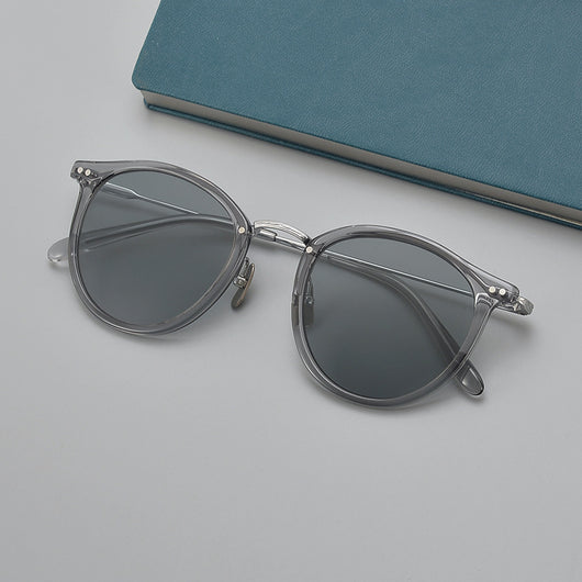 Gafas de sol polarizadas de titanio puro para hombre - Artesanales japonesas transparentes - Image 22