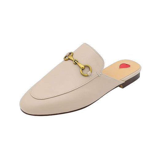 Sandalias Baotou de Cuero con Detalle Horsebit - Comodidad y Estilo para Mujer - Image 18