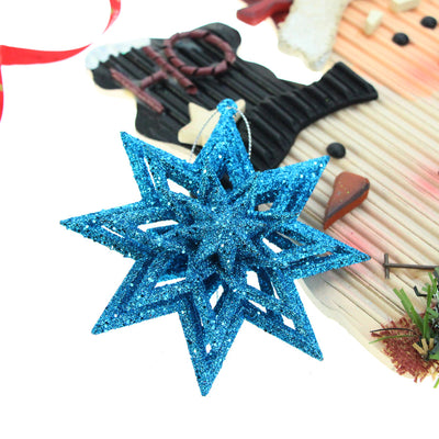 Adorno Navideño Colgante con Polvo Brillante - Image 12