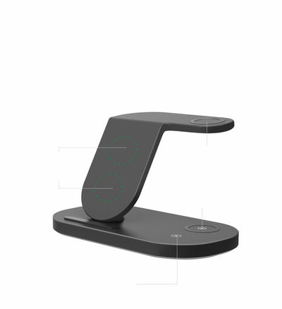 Cargador Inalámbrico 3 en 1 para Smartphone - Image 2