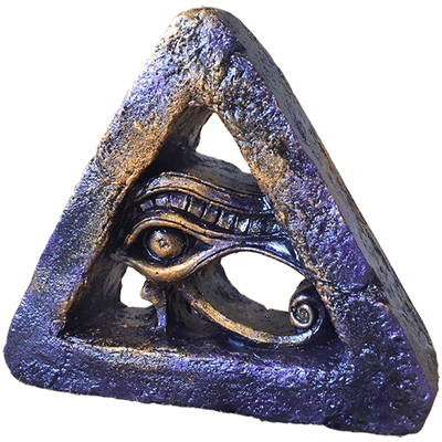 Estatua del Ojo de Horus Egipcio - Figura Decorativa de Resina Wedjat - Image 10