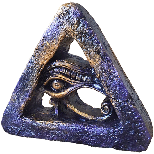 Estatua del Ojo de Horus Egipcio - Figura Decorativa de Resina Wedjat - Image 10