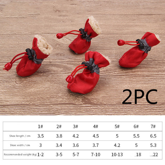 Zapatos protectores para perros con suela suave - Image 17