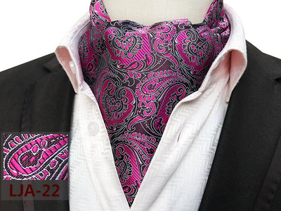 Bufanda Jacquard de Poliéster Estilo Británico para Hombre - Image 30