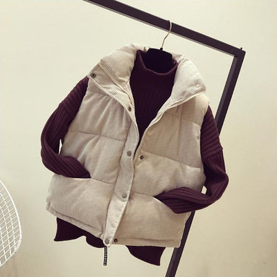 Chaleco Corduroy Casual para Mujer - Corte Corto - Image 17