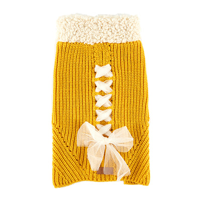 Ropa Abrigada con Moño para Perros y Gatos - Otoño e Invierno - Image 5