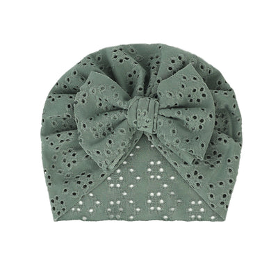 Gorro Veraniego Transpirable con Lazo - Diseño Calado - Image 5