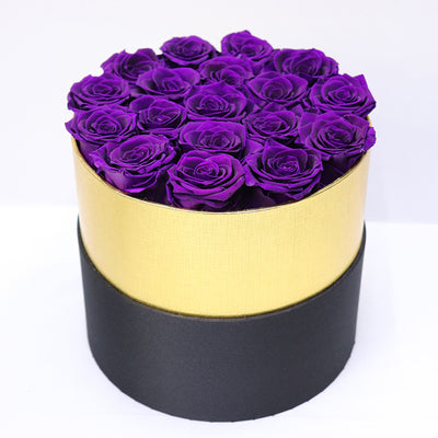 Caja de Regalo Navideña con Rosas Preservadas Hug Bucket - Image 18