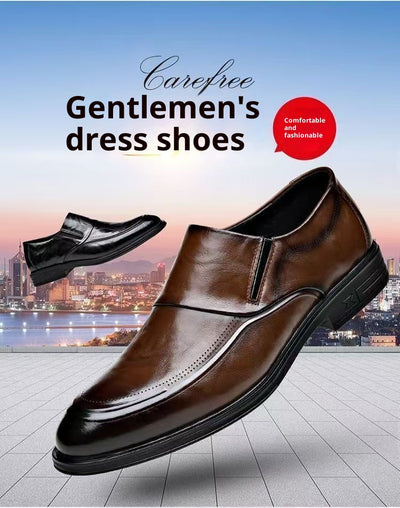 Zapatos de Cuero Suave para Novio - Mocasines Elegantes Punta Fina Suela Flexible - Image 10