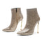 Botas Stiletto Doradas para Mujer