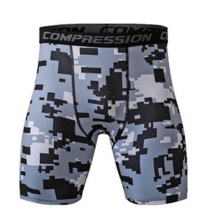 Pantalones Cortos de Compresión Camuflaje para Hombre - CrossFit y Fitness - Image 6