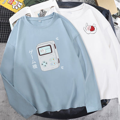 Camiseta de Algodón de Manga Larga para Mujer - Image 29
