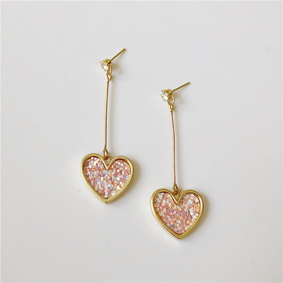 Aretes Vintage con Lentejuelas Brillantes - Image 13