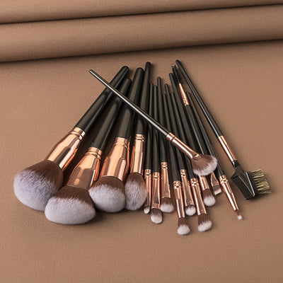Set de 15 Brochas de Maquillaje Profesional con Aplicadores para Sombra - Image 11