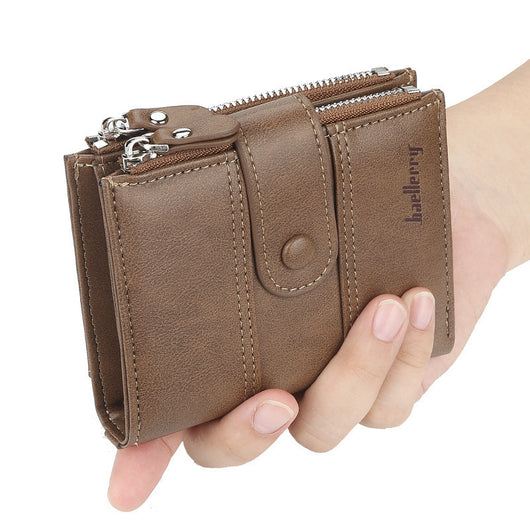 Billetera Corta para Hombre con Doble Cierre Creativo - Image 10