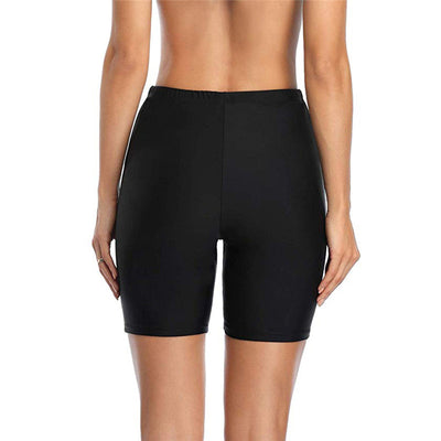 Traje de Baño Tres Cuartos Liso para Mujer - Estilo Europeo y Americano - Image 7