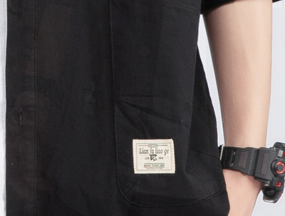 Camisa Casual Hombre Estilo Coreano Bloques de Color - Image 15