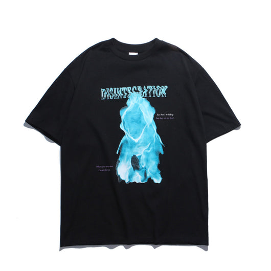 Remera Suelta Estampado Dark Ghost - Image 12