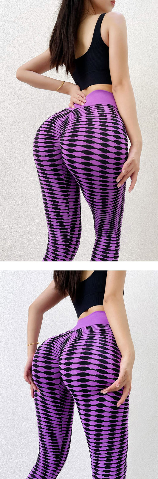 Leggings Deportivos Estampado Cebra Secado Rápido sin Costuras - Image 15