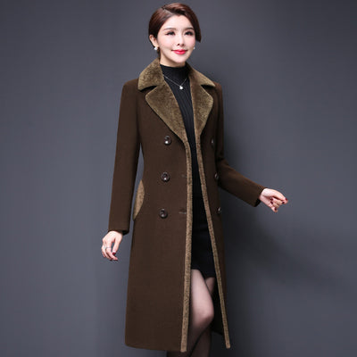 Abrigo de lana para mujer elegante y sofisticado - Image 5