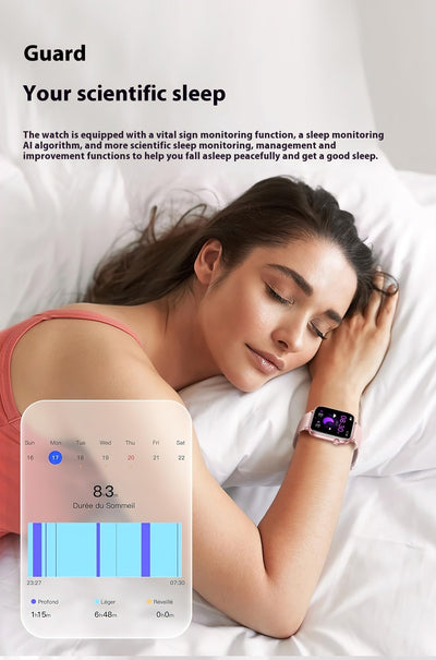 Reloj Inteligente con Monitor Cardíaco, Podómetro y Llamadas Bluetooth - Image 29