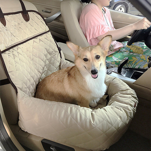 Tapete Acolchado para Auto para Mascotas - Removible y Lavable