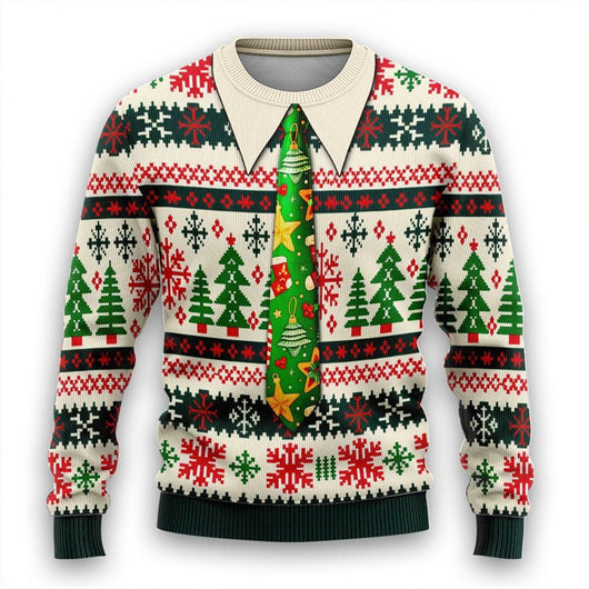 Suéter Navideño 3D para Hombre con Estampado Festivo - Image 4