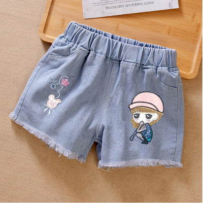 Shorts de Mezclilla para Niñas - Versátiles y Perfectos para Actividades al Aire Libre - Image 6