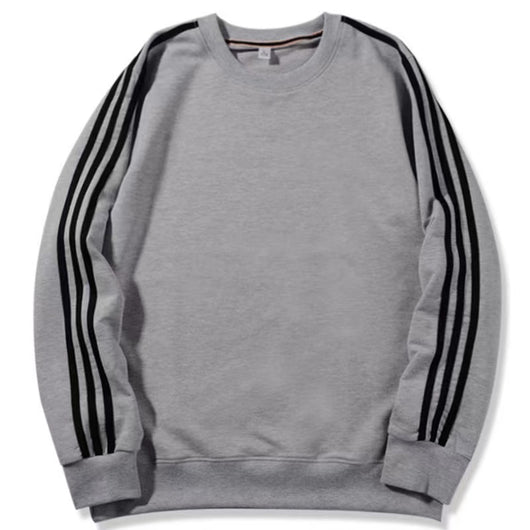 Camiseta Deportiva Manga Larga Cuello Redondo con Tres Franjas - Image 8