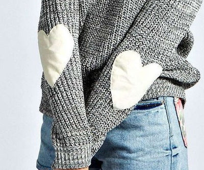 Suéter Pullover Cuello Redondo Talla Grande para Mujer - Image 3