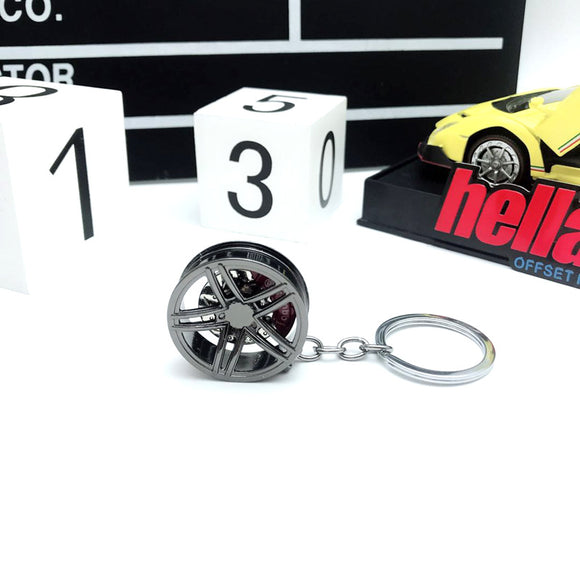 Colgante para Auto con Diseño de Disco de Freno y Cubo de Rueda