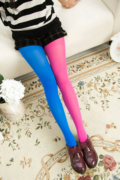 Pantimedias con costuras bicolor - Acabado elegante y duradero - Image 10