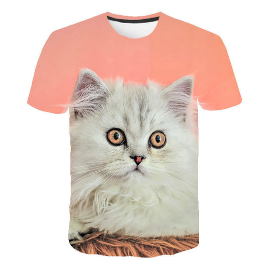 Playera Holgada con Estampado Cartoon Digital para Hombre - Image 4