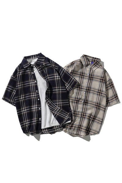 Camisa de Cuadros Manga Corta - Image 2