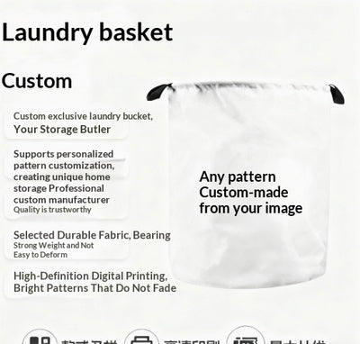 Cesto Plegable para Ropa con Diseño Moderno y Personalizable - Image 3