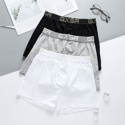 Pantalones de Casa Hombre Cintura Baja Algodón Puro Transpirable - Image 9