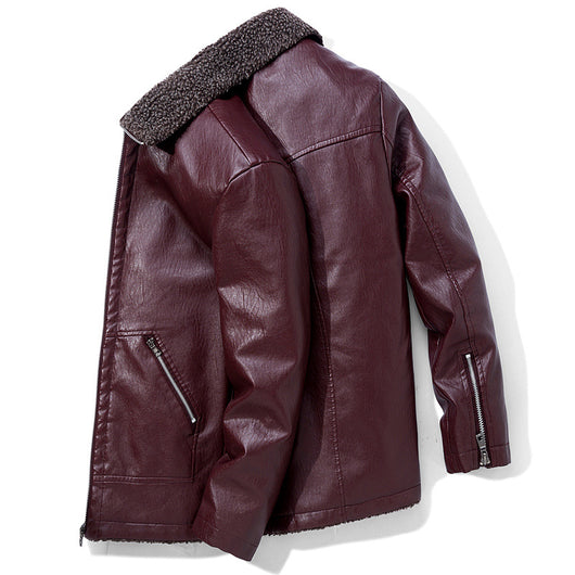 Abrigo de Invierno con Cuello de Solapa y Forro Grueso - Image 11