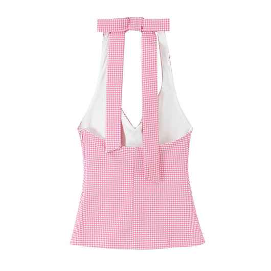 Blusa Ajustada Cuello Colgante Estilo Dulce y Picante - Colección Otoño - Image 12