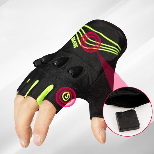Guantes sin Dedos con Luz LED para Montañismo y Actividades Outdoor - Image 18