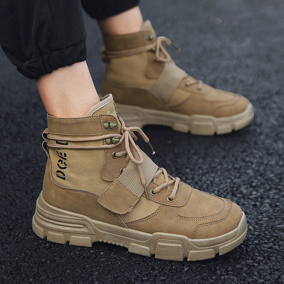 Botas Martin Altas con Forro de Cachemira para Hombre