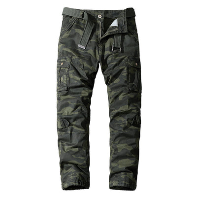 Overol Camuflado de Algodón Lavado Corte Recto - Image 10