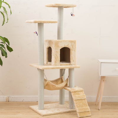 Árbol Rascador Multicapa para Gatos con Plataformas de Juego - Image 18