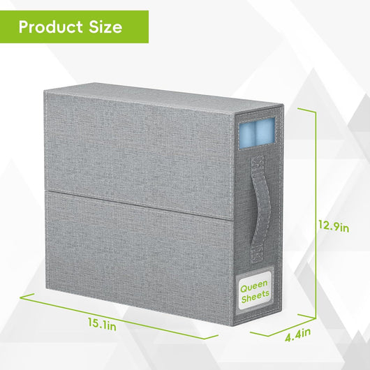 Caja Organizadora Plegable para Ropa con Ventana Transparente Antipolvo - Image 7