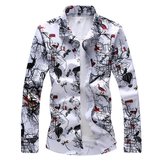 Camisa Estampada de Manga Larga - Image 6