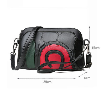 Bolso de Cuero para Mujer con Detalles en Contraste - Image 7