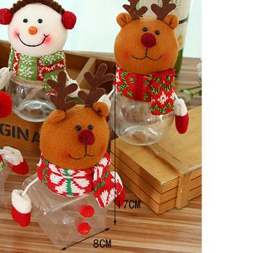 Frasco Navideño Santa para Dulces y Chocolates - Caja de Almacenamiento Infantil - Image 4