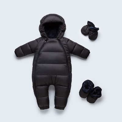 Traje de Invierno Acolchado para Bebé con Relleno de Plumón - Image 3