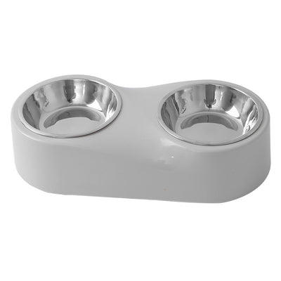 Comedero Separado para Gatos en Acero Inoxidable - Image 2