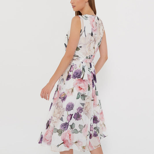 Vestido Bohemio Escote Redondo sin Mangas - Image 2
